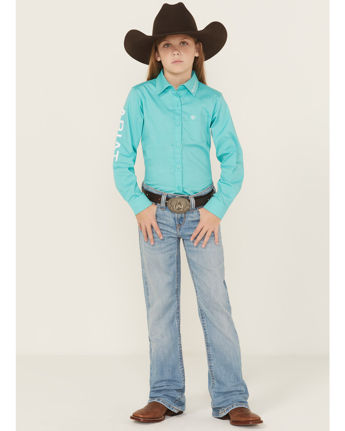 Ariat Girls' R.E.A.L. Hasley Bootcut Stretch Denim Jeans