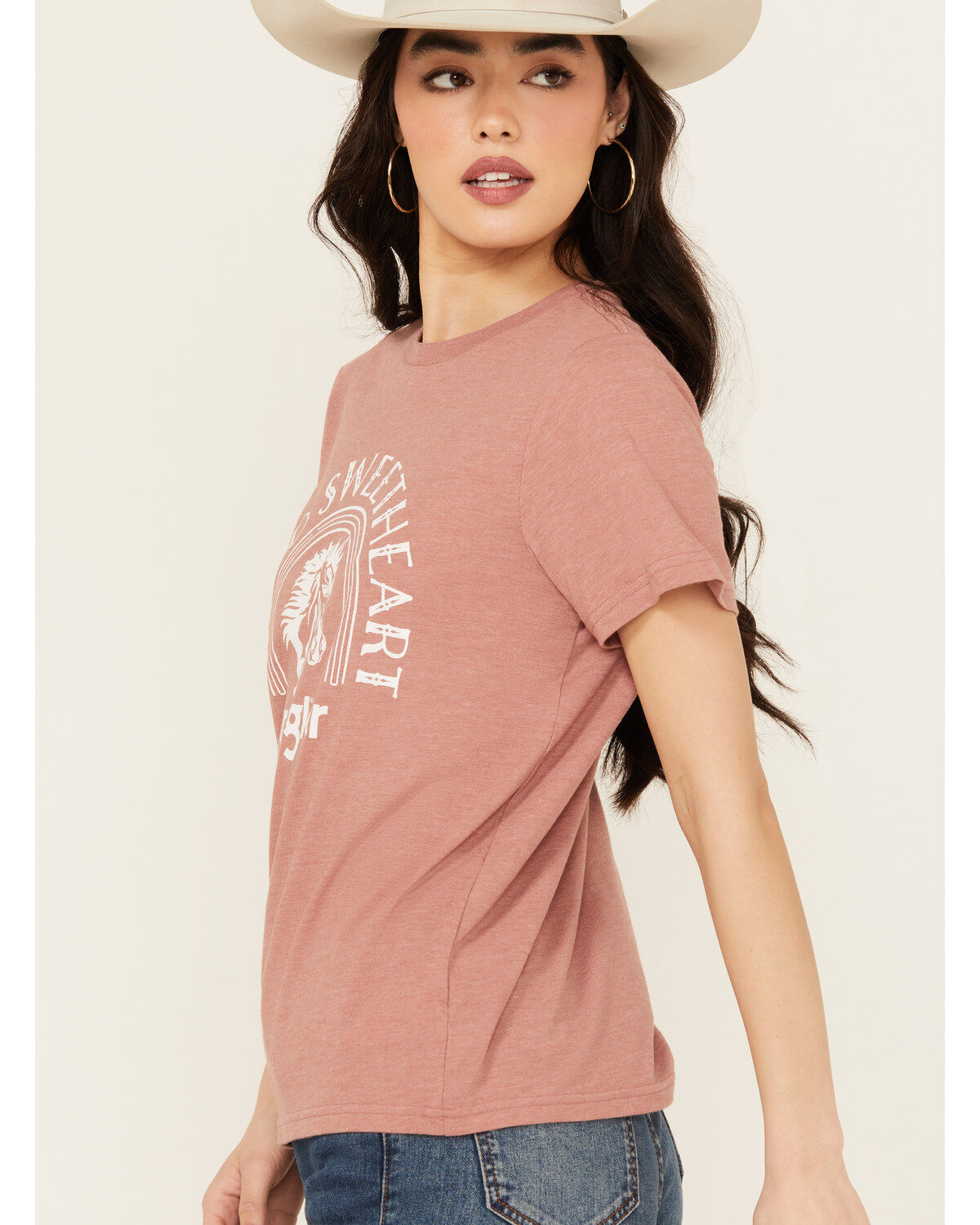 Wrangler Women's Rodeo Sweetheart Short Sleeve Graphic Tee