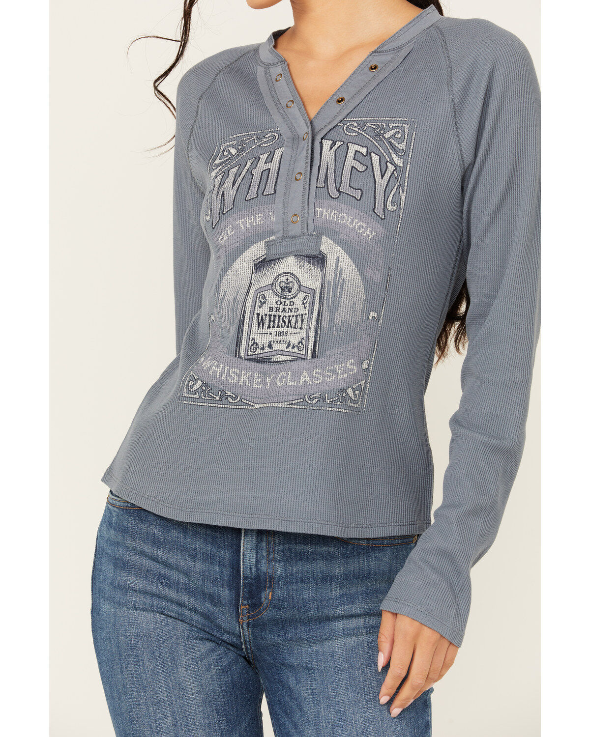 Cleo + Wolf Women's Tequila Graphic Long Sleeve Thermal