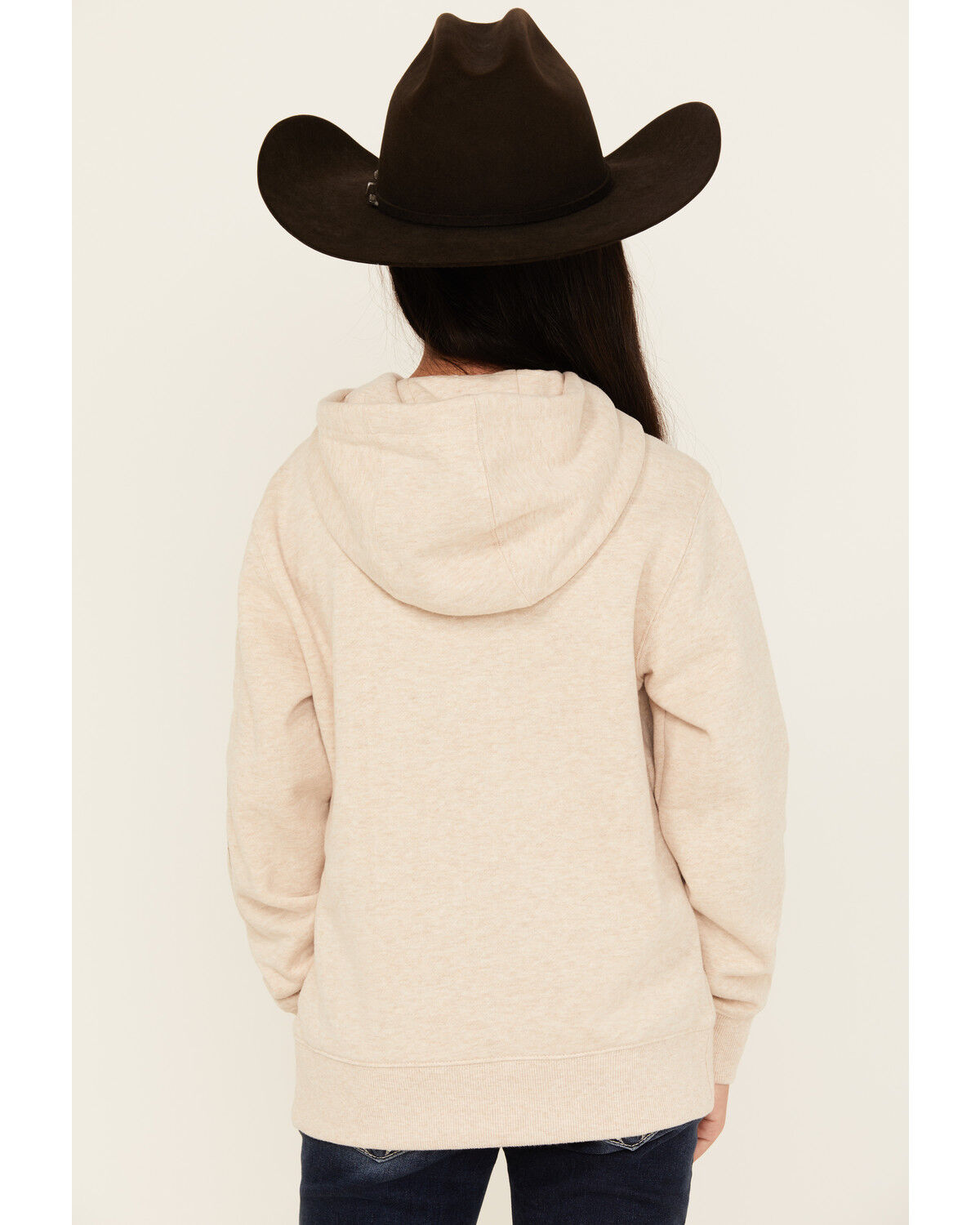 Ariat Girls' Boot Barn Exclusive Leopard Logo Hoodie