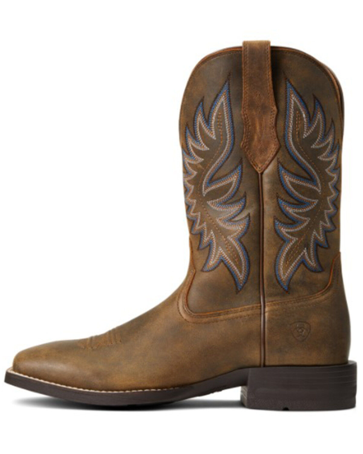 Ariat Men's Brander Leather Performance Western Boot - Broad Square Toe