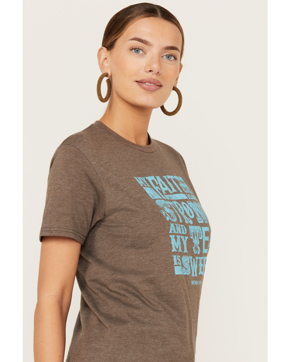Kerusso Women's Sweet Tea Short Sleeve Graphic Tee
