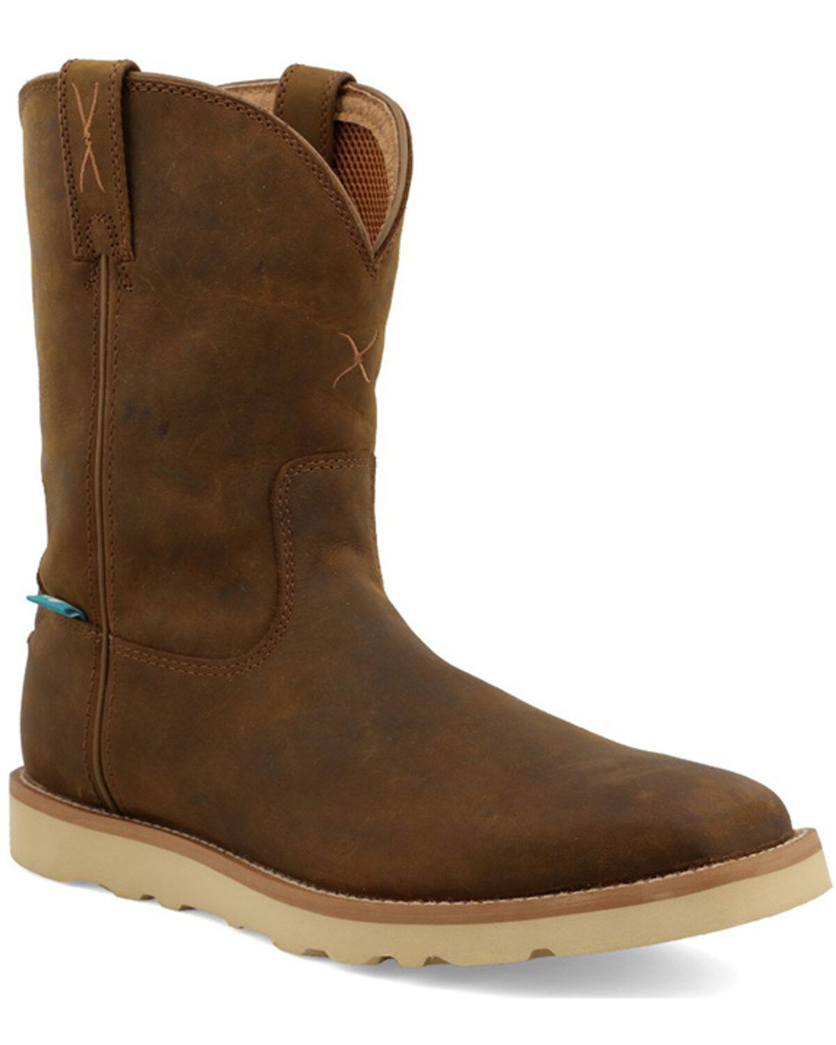 Twisted X Men's 10" Work Pull-On Wedge Work Boots - Soft Toe
