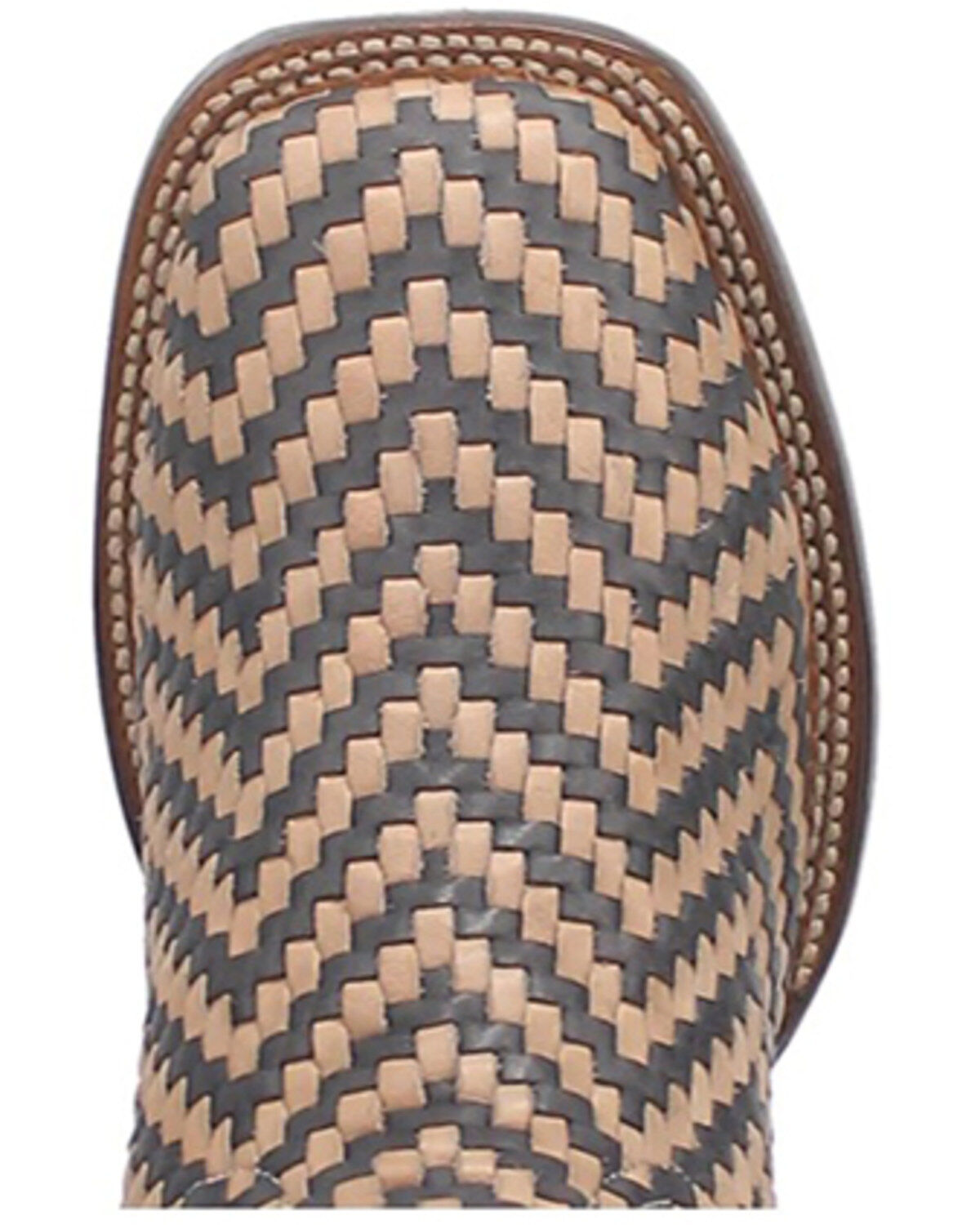 Dan Post Men's Keaton Basket Weave Performance Western Boots - Broad Square Toe