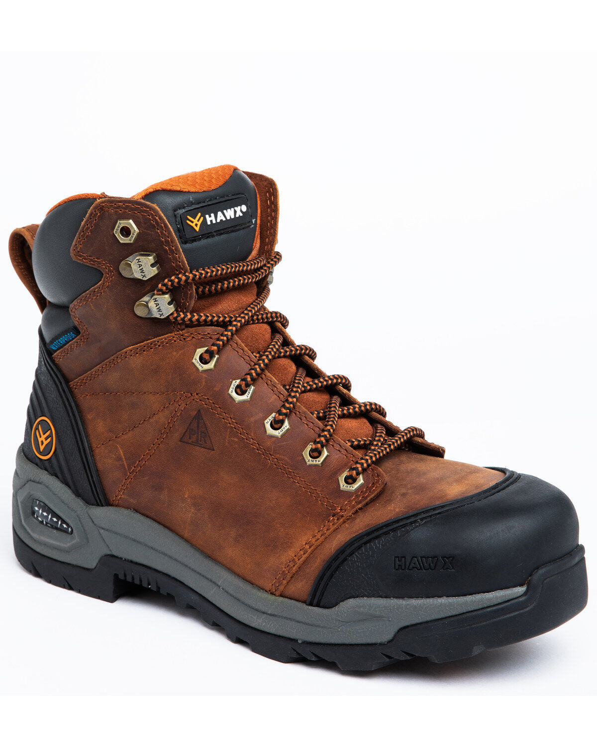 Hawx Men's 6" Lace-To-Toe Work Boots - Soft Toe