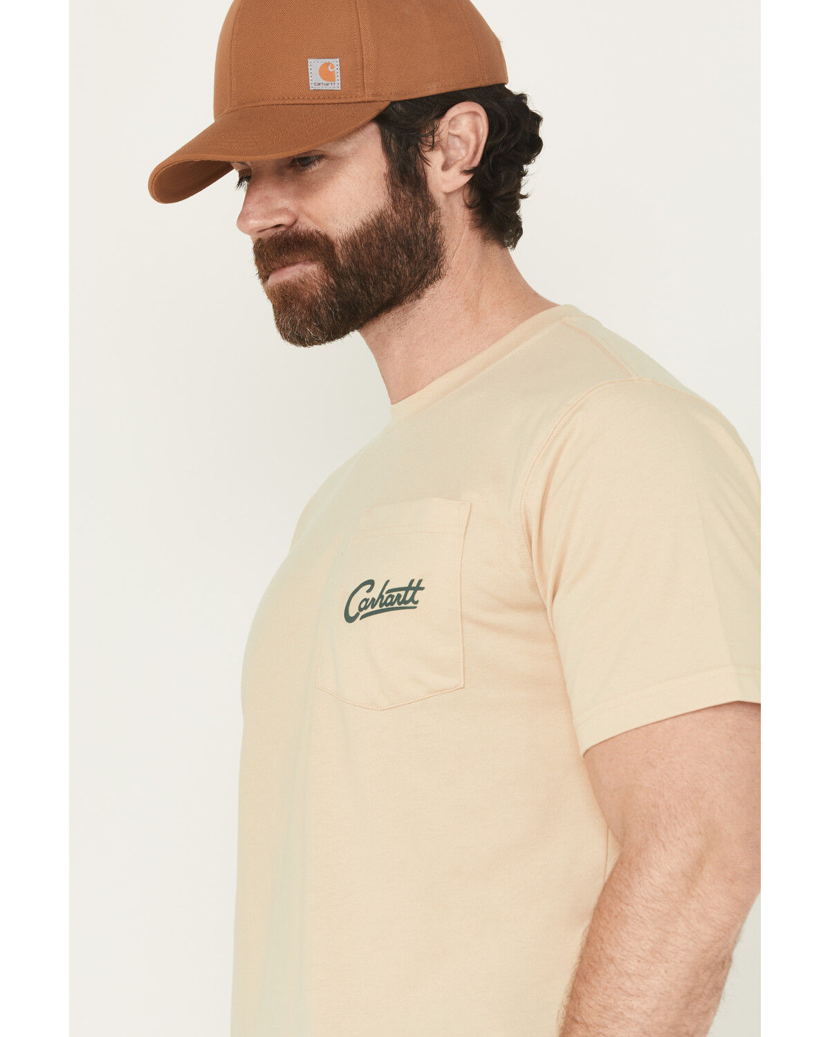 Carhartt Men's Dog Relaxed Fit Lightweight Short Sleeve Pocket T-Shirt