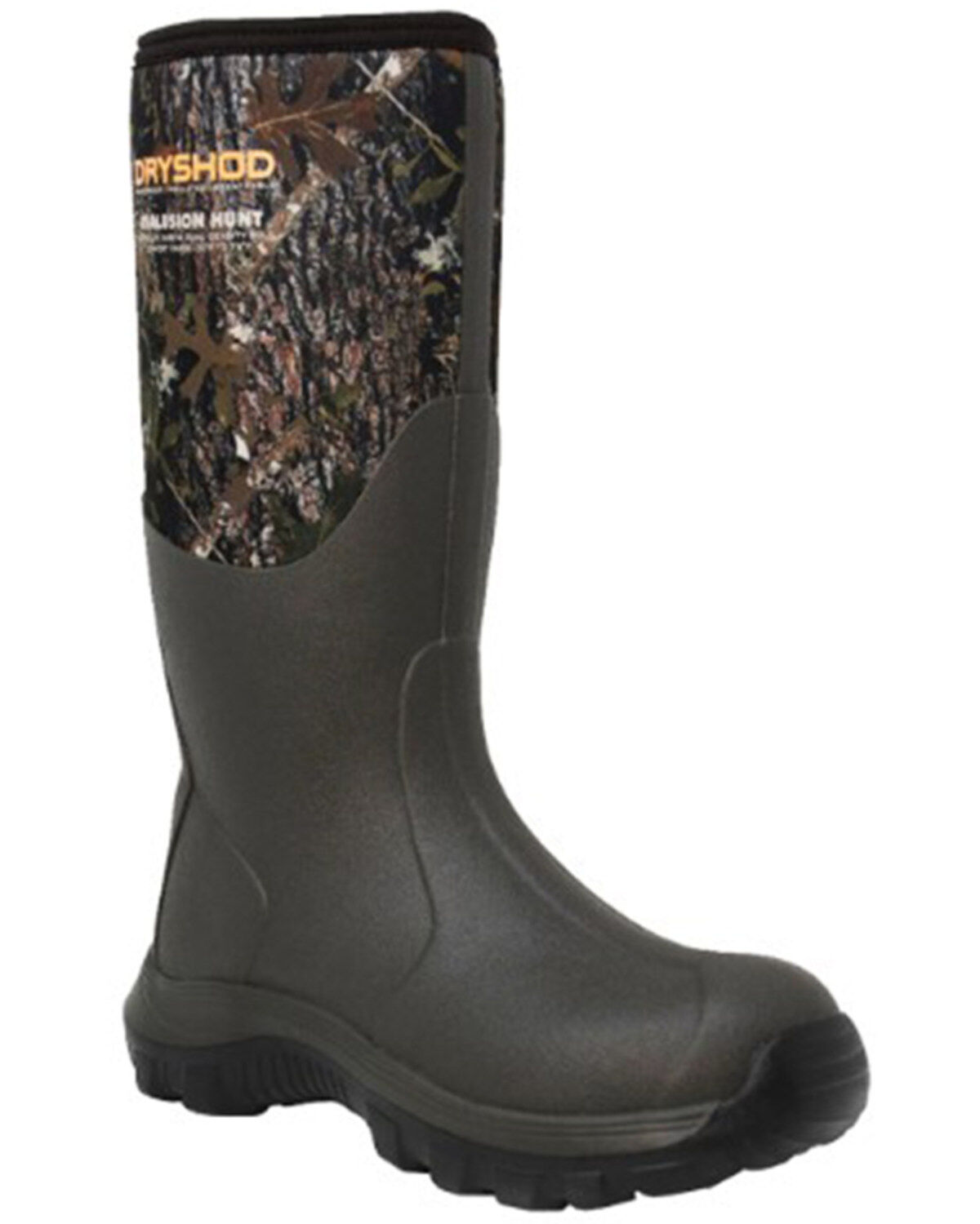 Dryshod Men's Evalusion Hi Hunting Waterproof Work Boots - Round Toe