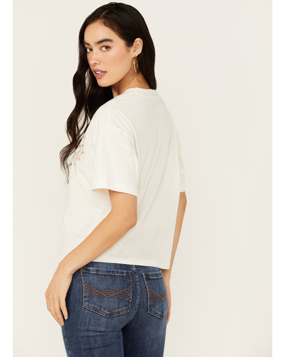 Youth in Revolt Women's Rhinestone Hold Your Horses Short Sleeve Graphic Tee