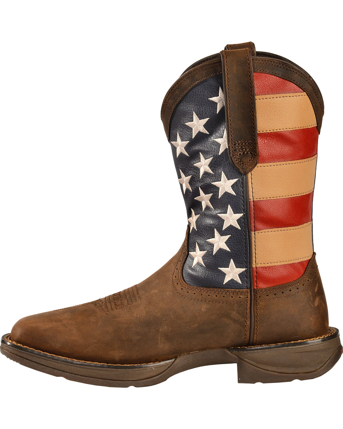 Durango Men's Patriotic Square Toe Western Boots