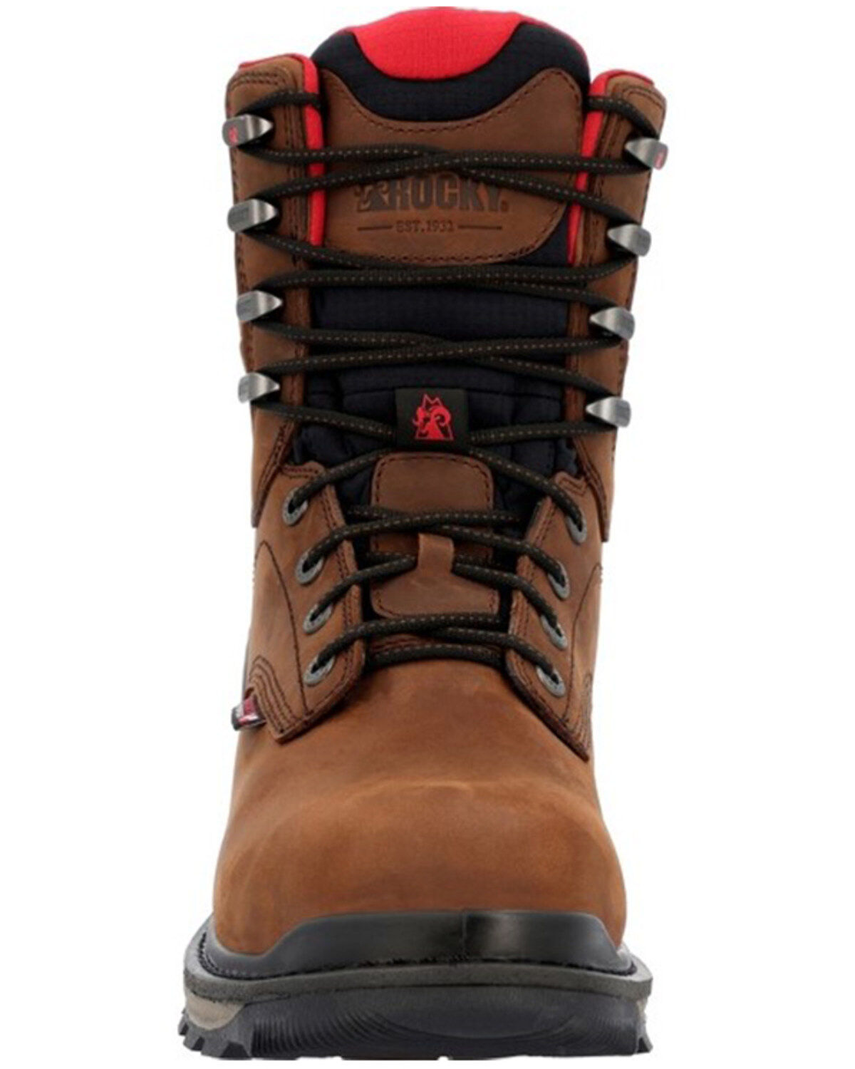 Rocky Men's Rams Horn Waterproof 8" Lace-Up Work Boots - Composite Toe