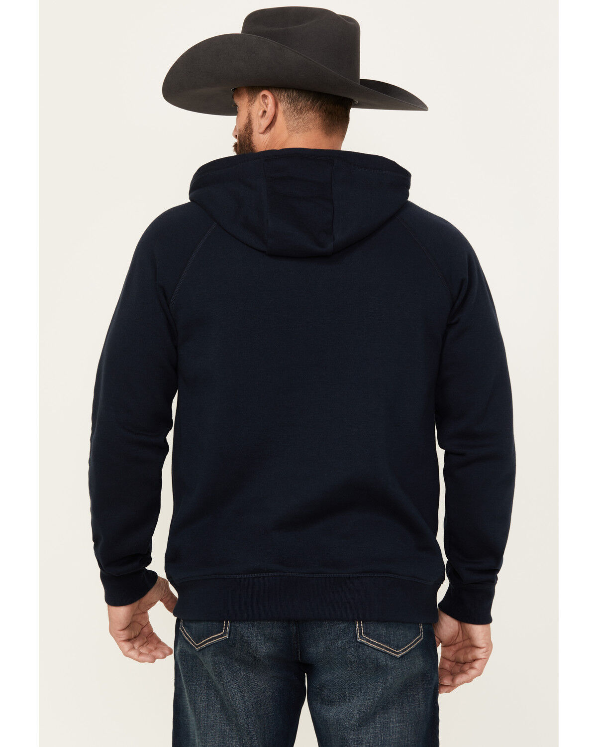 Rock & Roll Denim Men's Long Horn Desert Graphic Hooded Sweatshirt