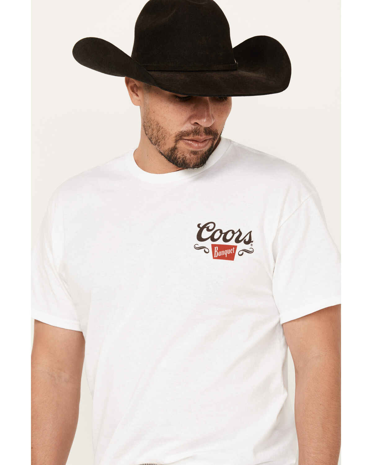 Coors Men's Boot Barn Exclusive Banquet Logo Short Sleeve Graphic T-Shirt