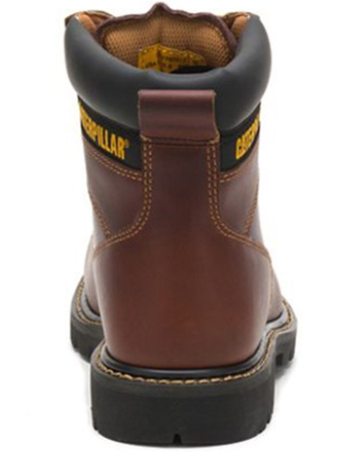 CAT Men's 6" Second Shift Lace-Up Work Boots - Steel Toe