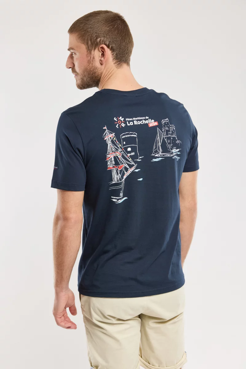 T-shirt sérigraphié - Homme | Rich Navy
