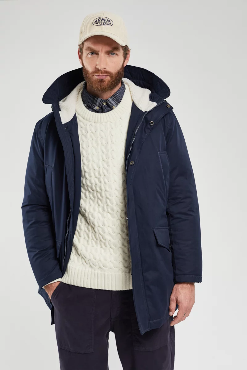 Parka déperlante doublée