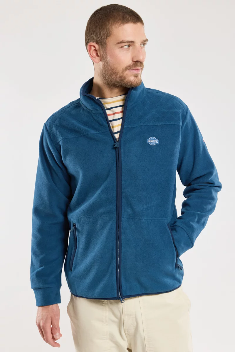 Polaire avec badge - Homme