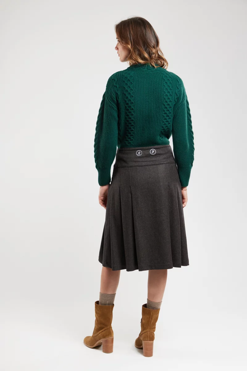 La jupe kilt Armor-lux X Nolwenn Faligot