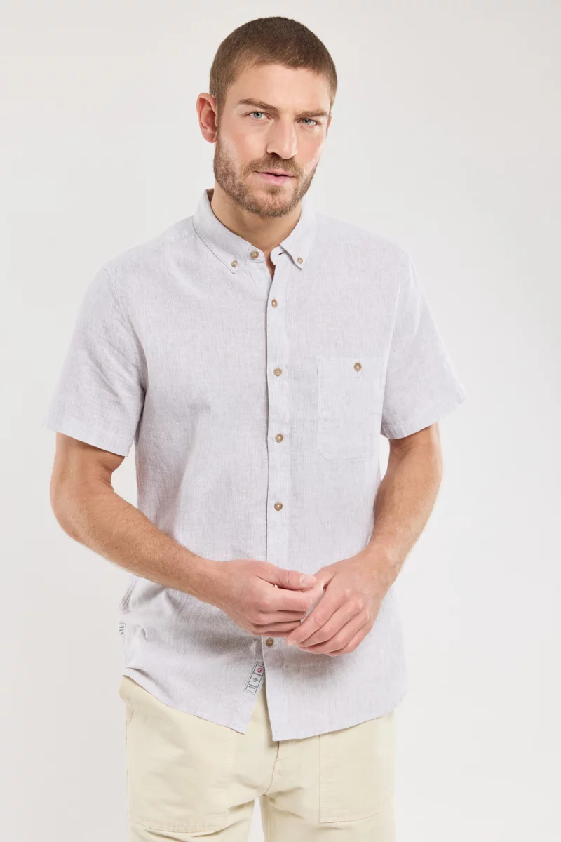 Chemise ELINECO - lin et coton