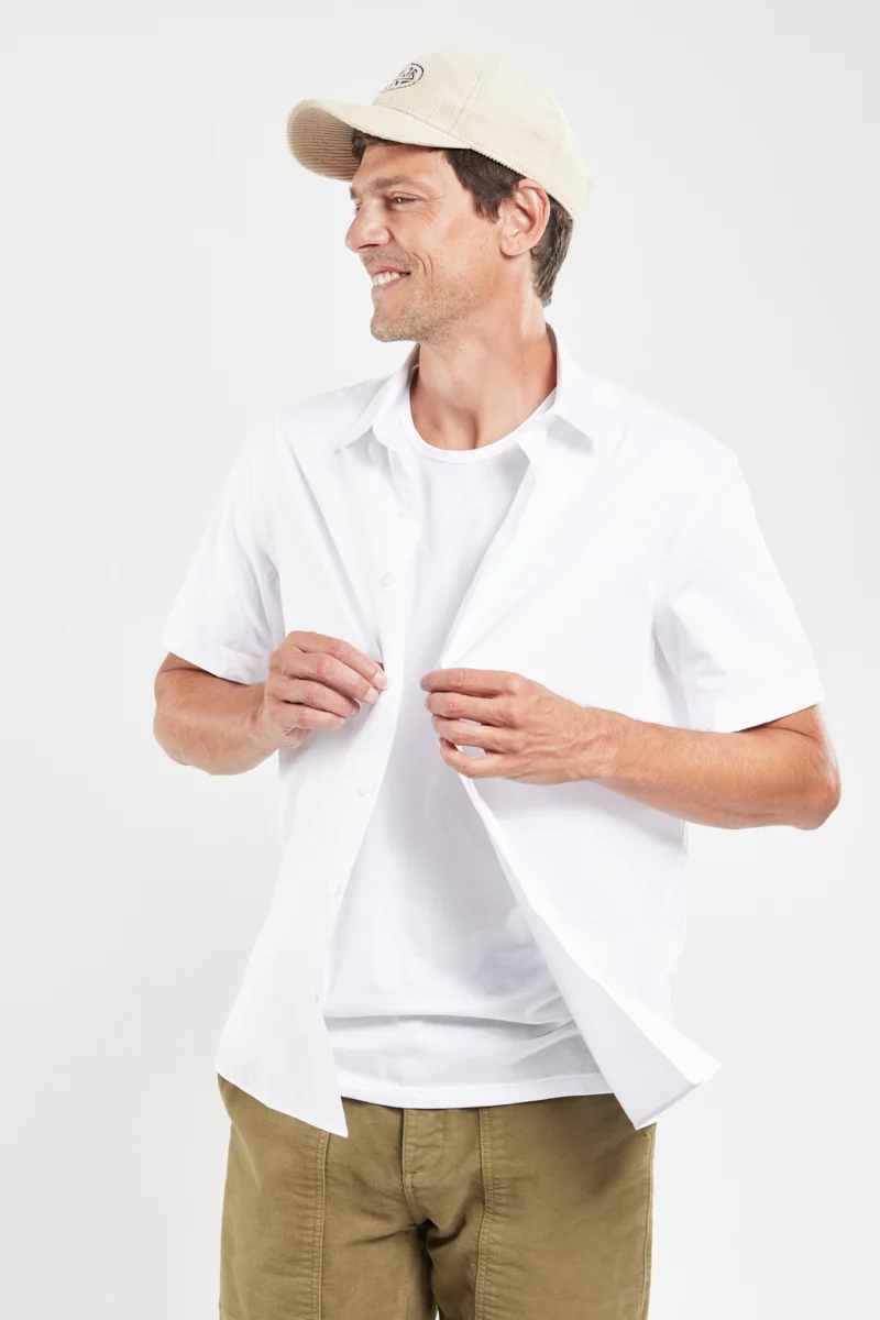 Chemise manches courtes - coton