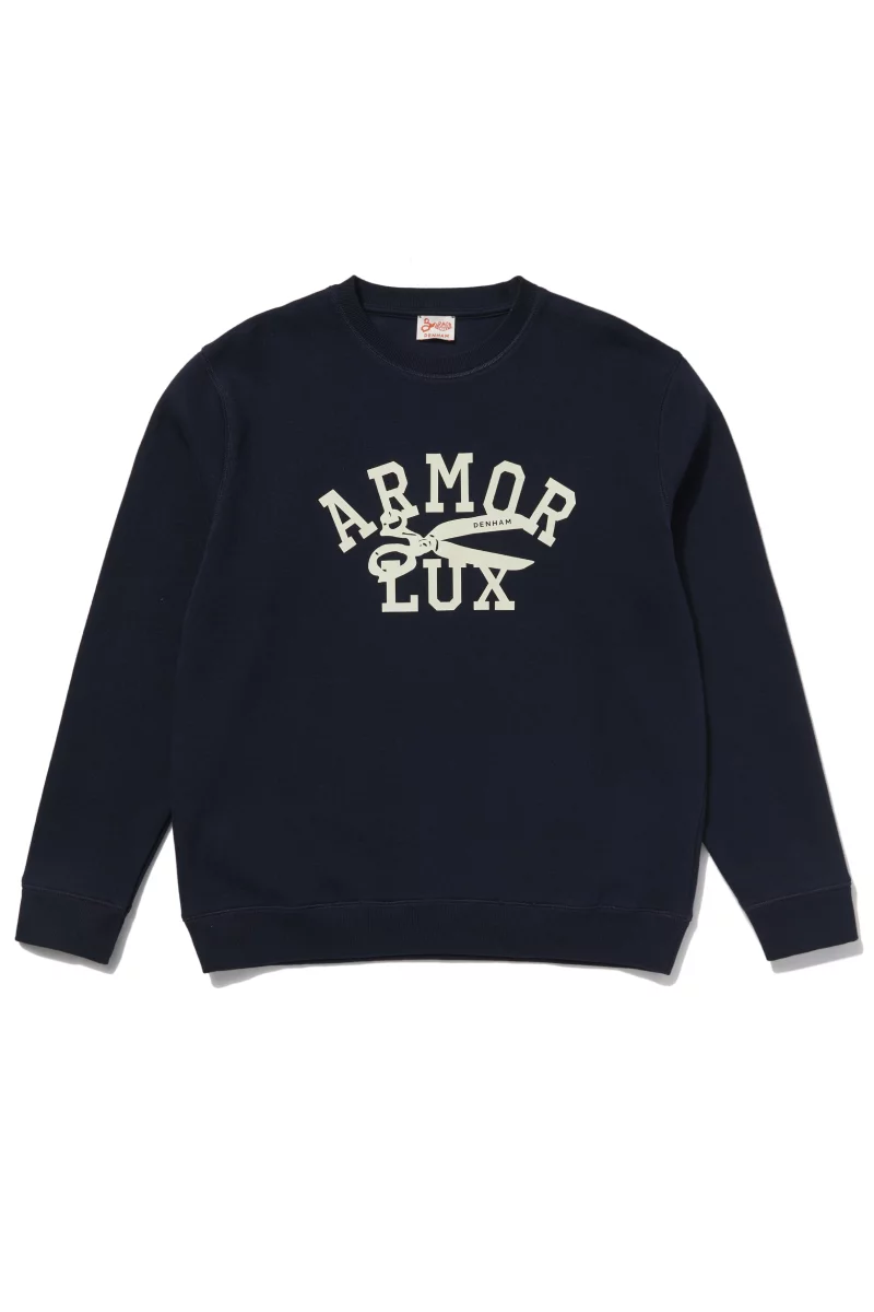 Sweat sérigraphié Homme - Denham X Armor-lux