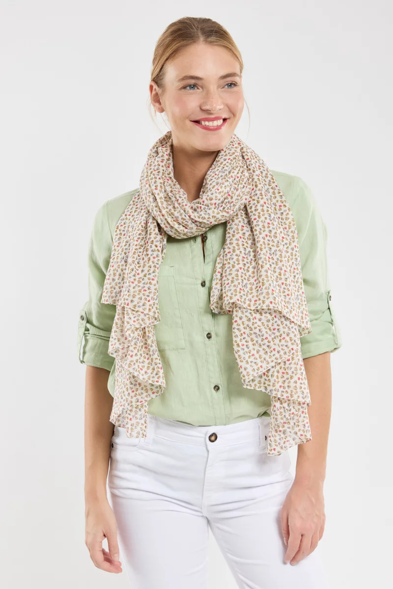 Foulard motifs géométriques JORDY | PRALINE