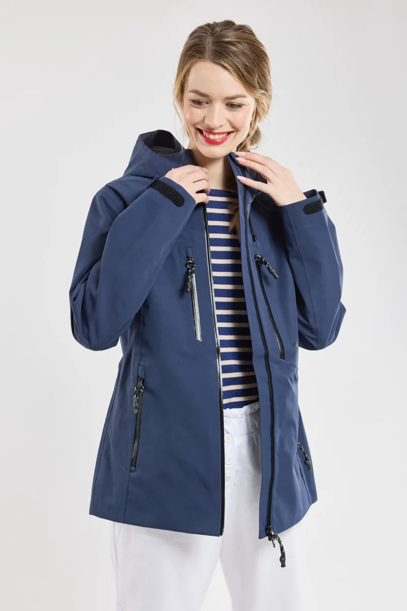 Parka imperméable et respirante BOUTDOOR | MARINE