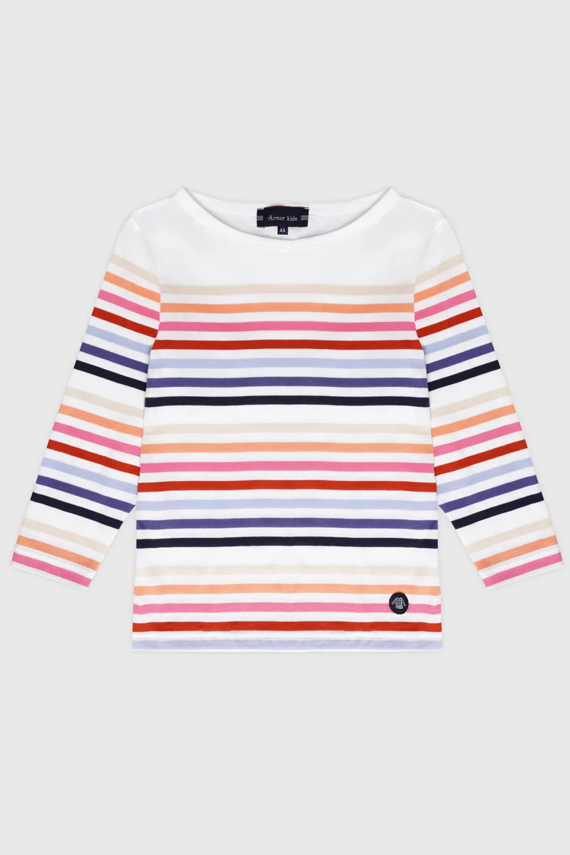 Marinière multicolore Kids - coton