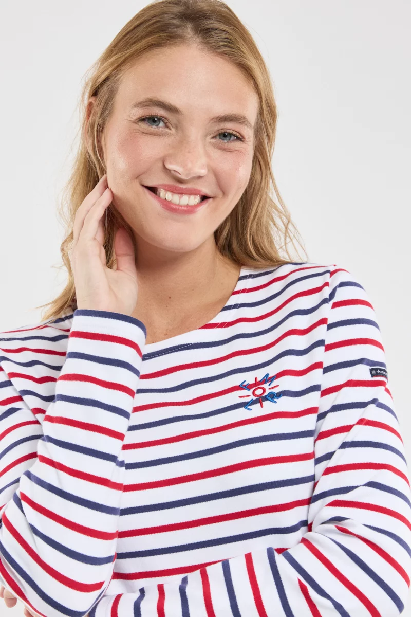 Marinière tricolore - Femme