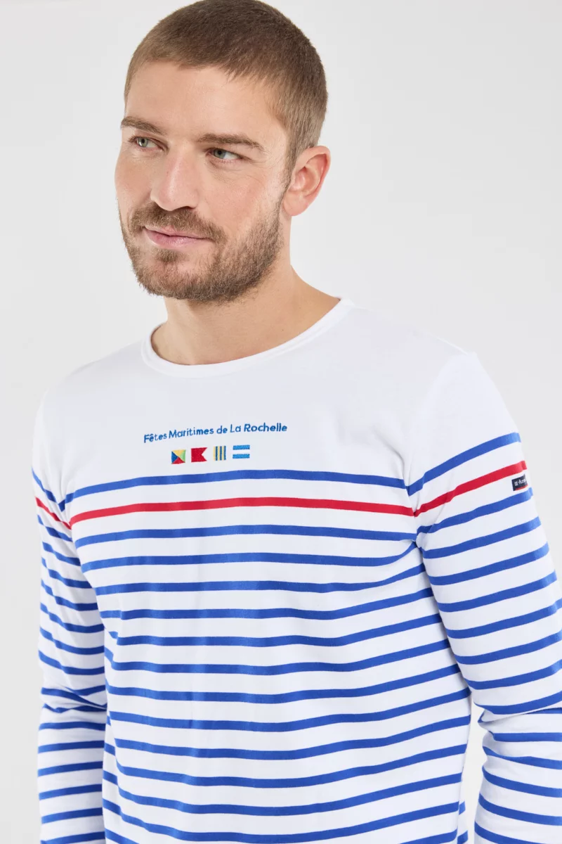 Marinière brodée - Homme