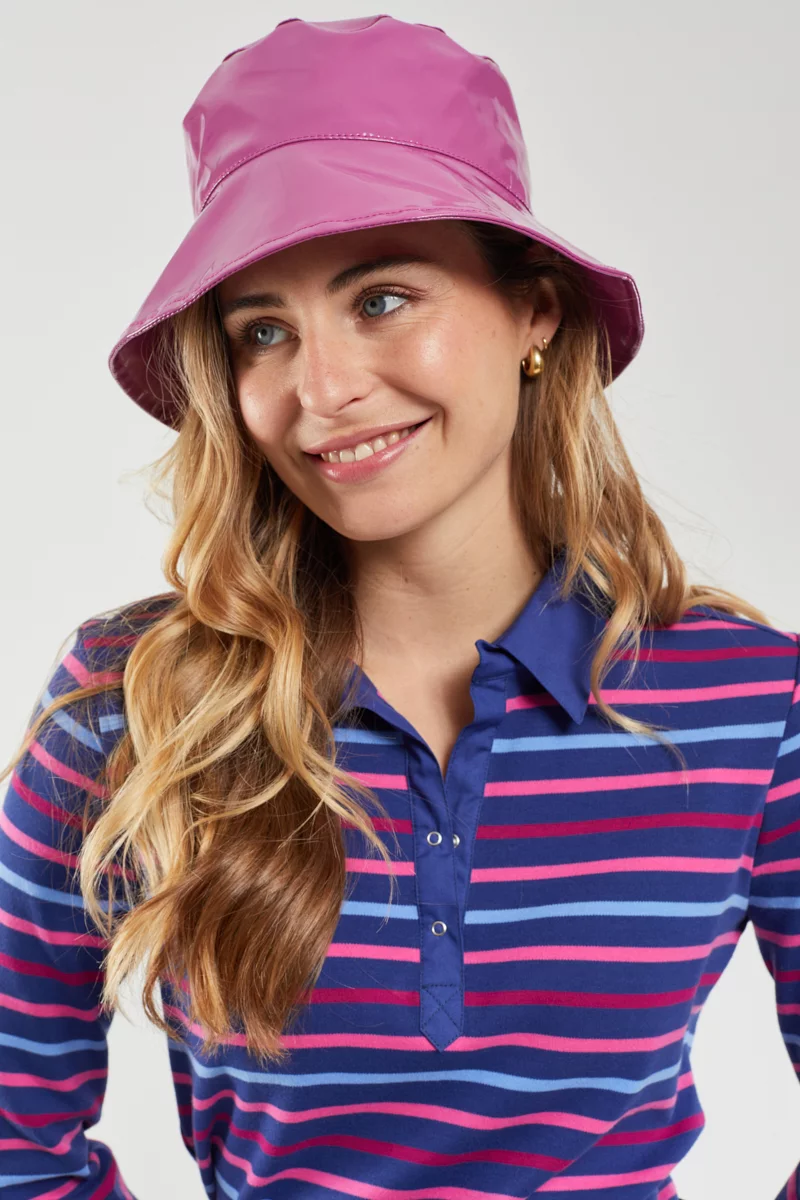 Chapeau de pluie ciré