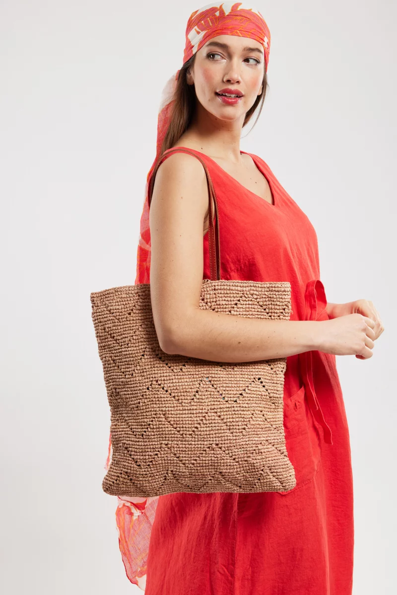 Sac cabas - raffia