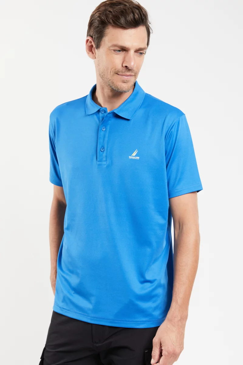 Polo GALT - polyester recyclé | TURQUOISE