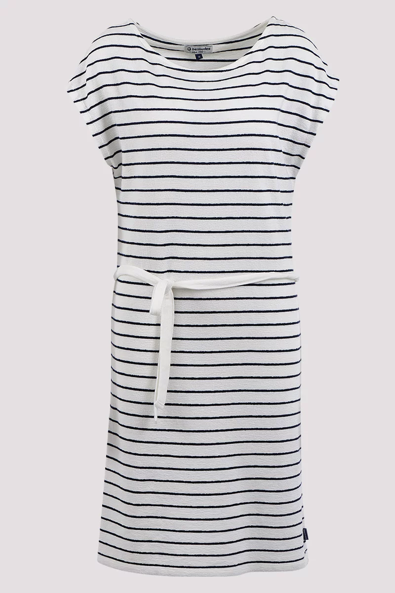 Robe rayée CARELLE | MARINE RAYE