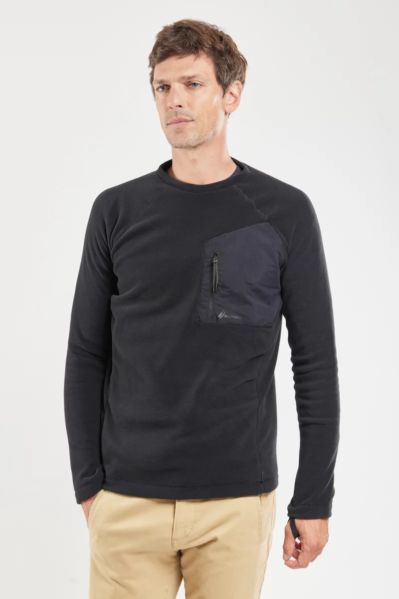 Sweat polaire PLELOT | NOIR