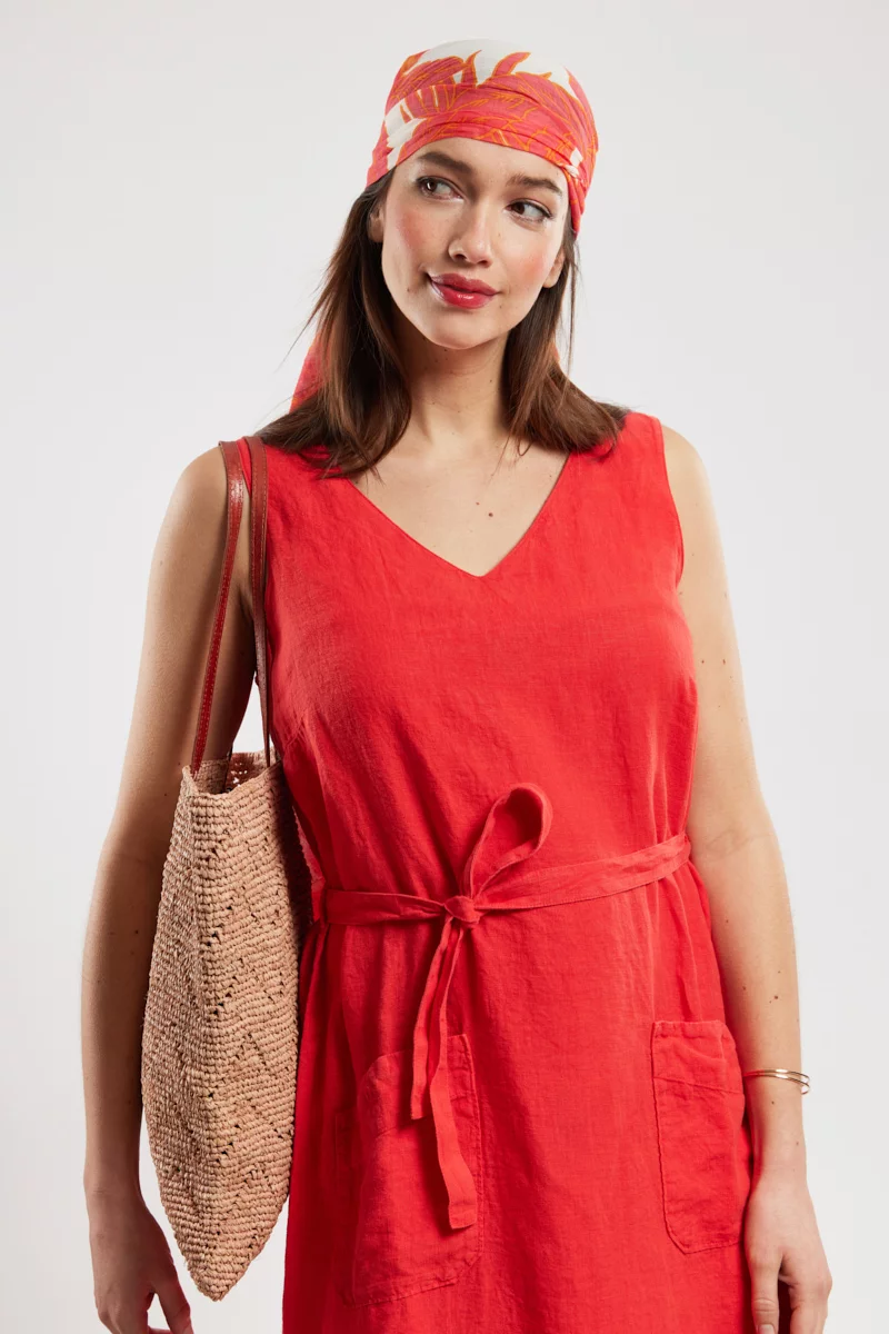 Robe sans manche - lin