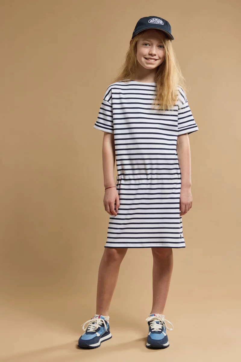 Robe rayée Kids - coton épais