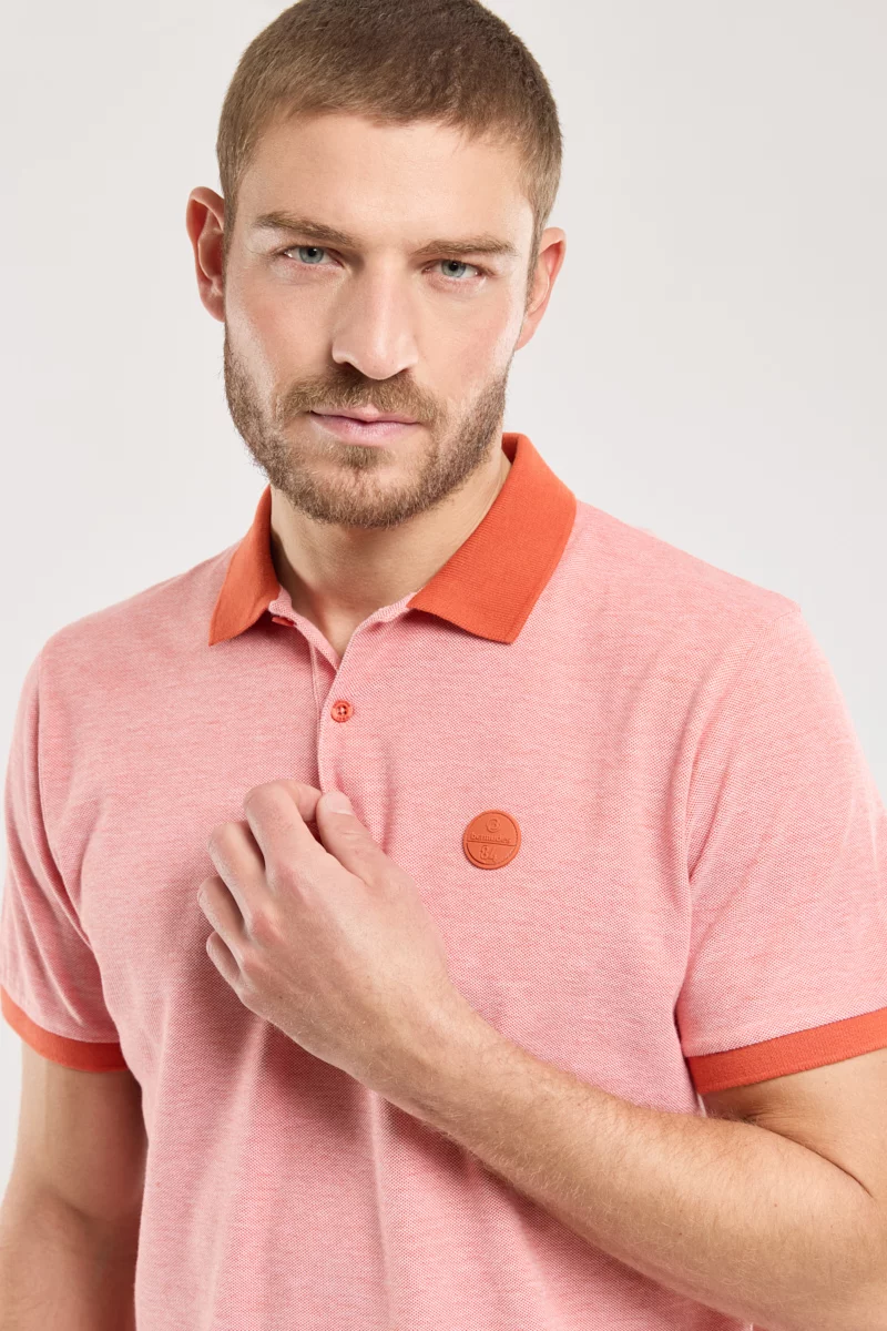 Polo maille fantaisie GIENAS