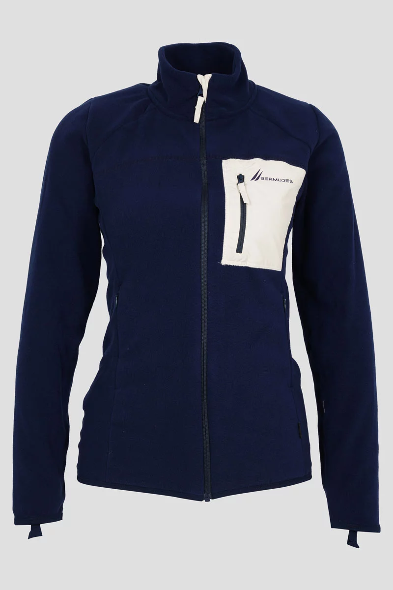 Veste polaire zippée MORGAT | NAVY