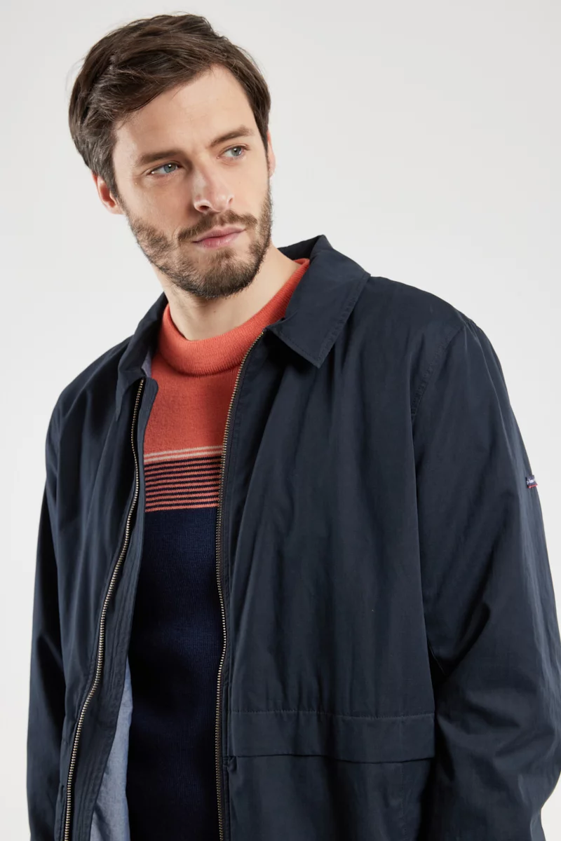 Blouson zippé déperlant