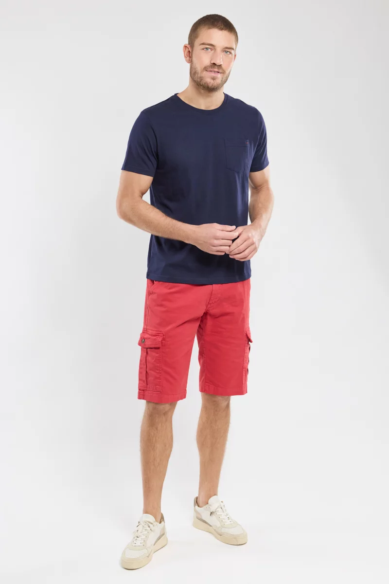 Bermuda cargo - coton | Cardinal E24
