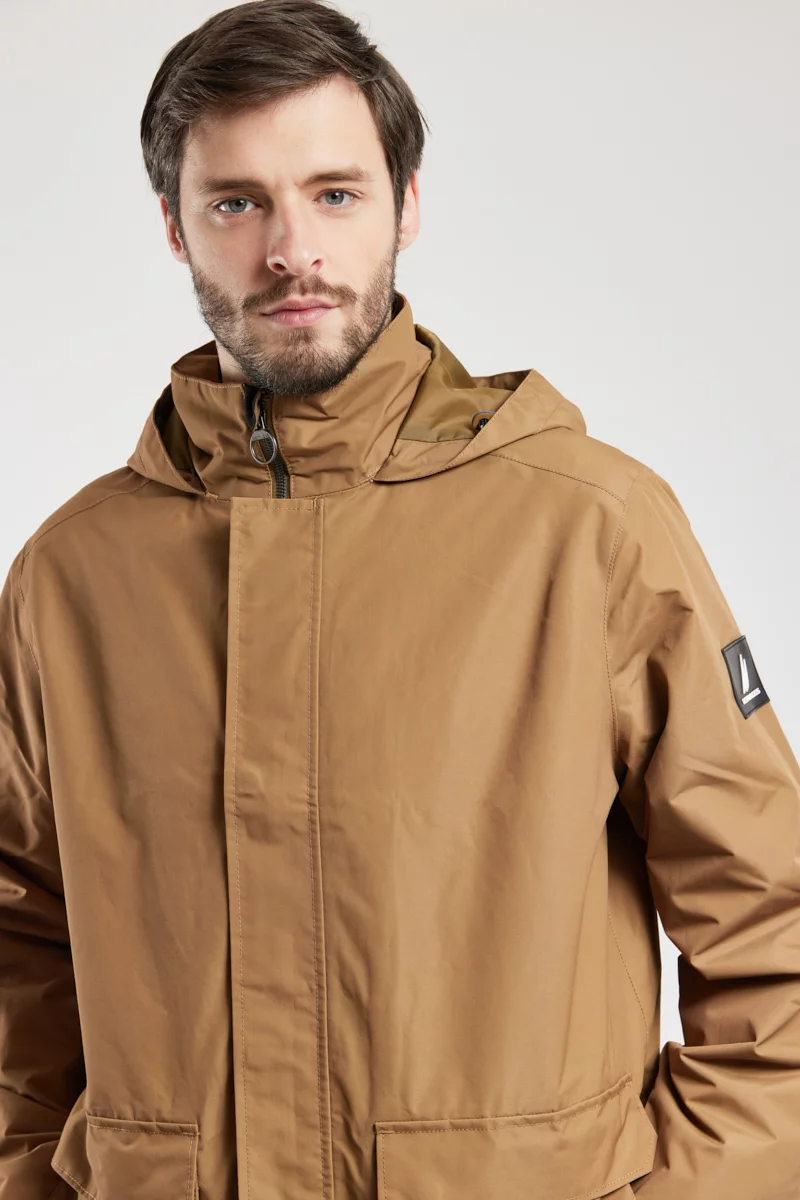 Parka longue imperméable HIGHSTREET | TABAC