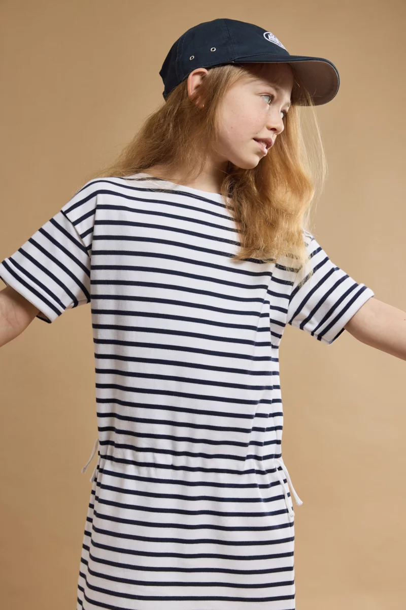 Robe rayée Kids - coton épais