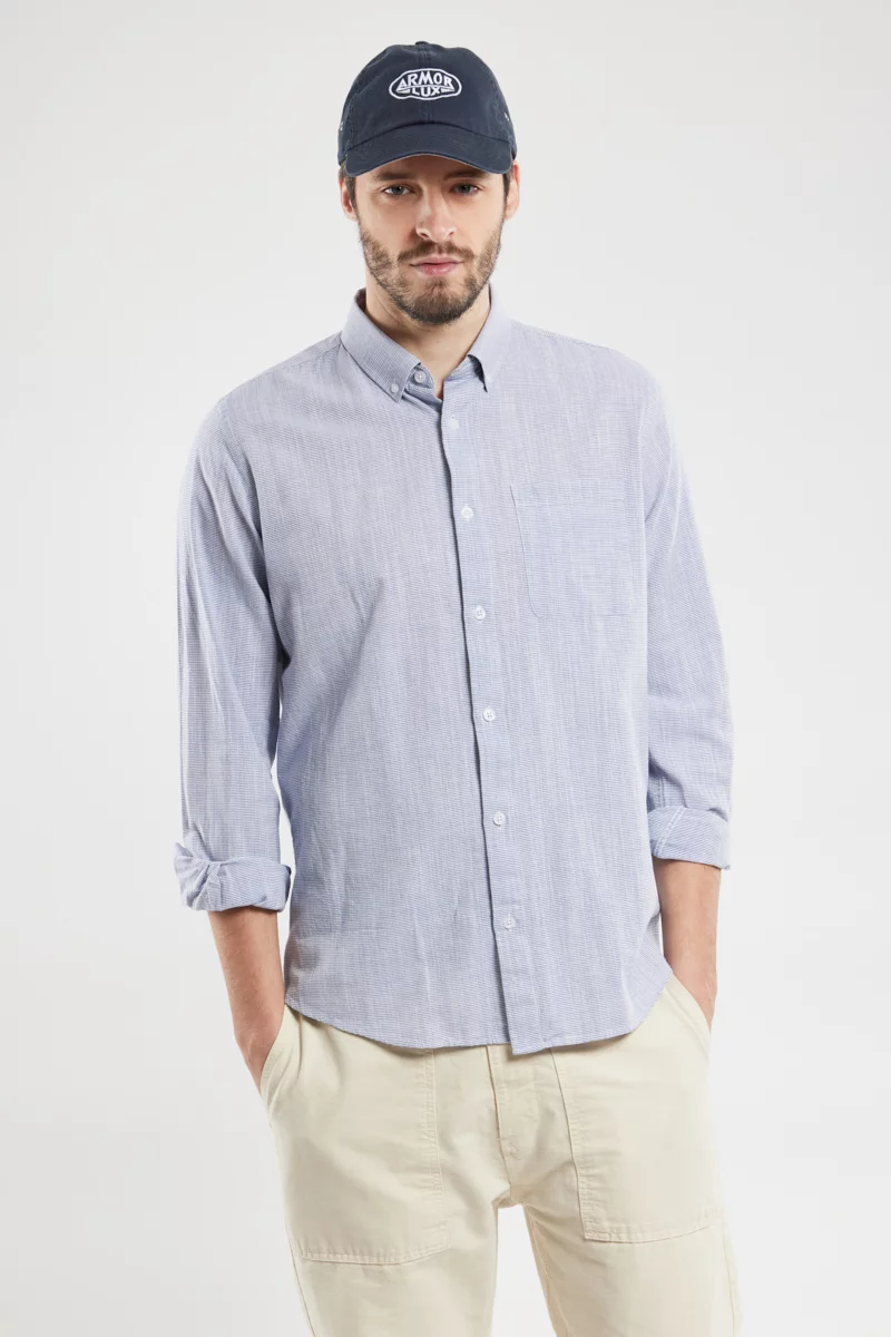 Chemise fines rayures - coton