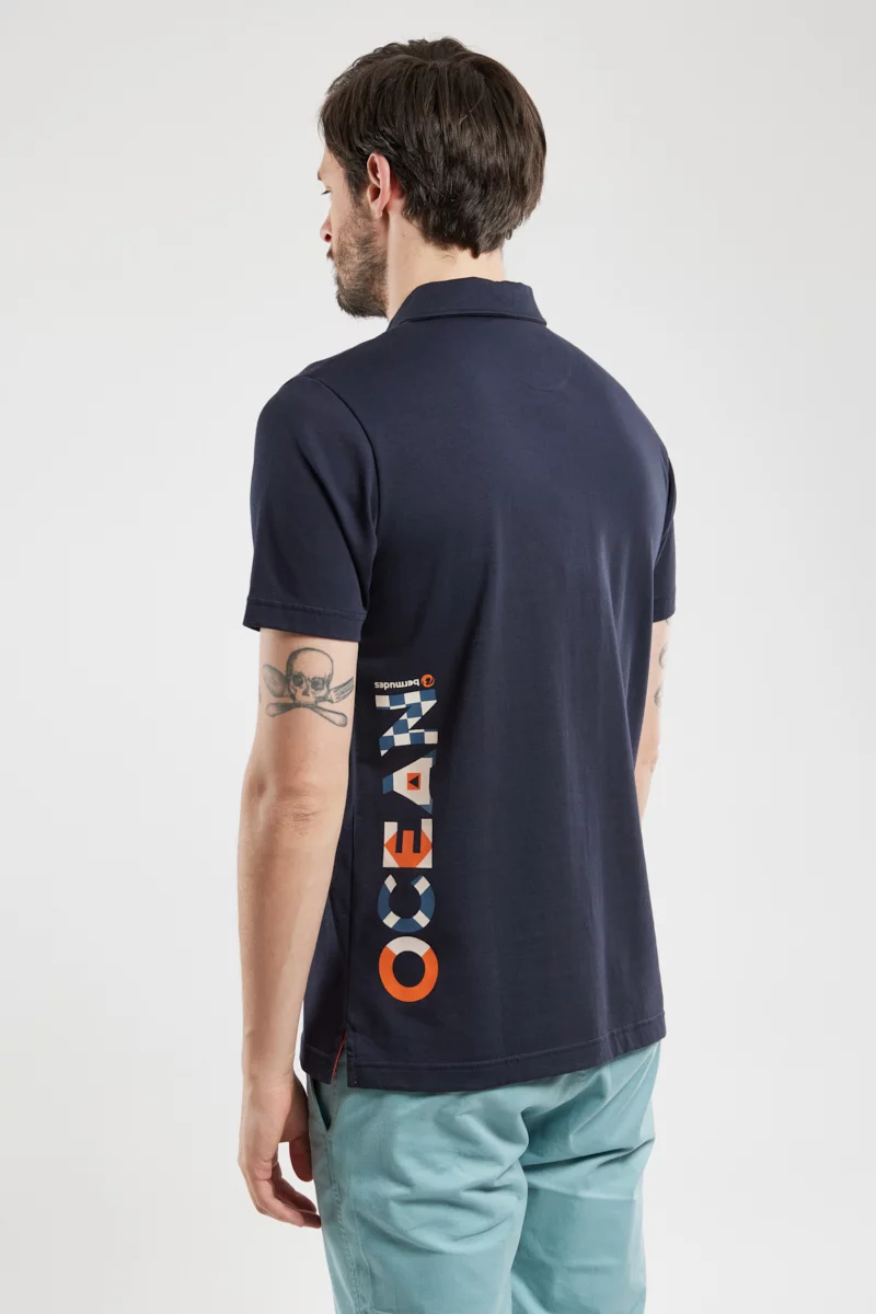 Polo océan GOYA | NAVY