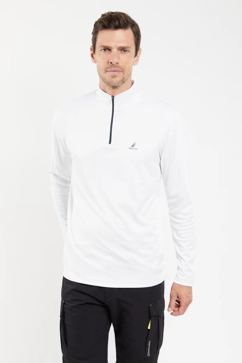 Polo GWEN - polyester recyclé | BLANC