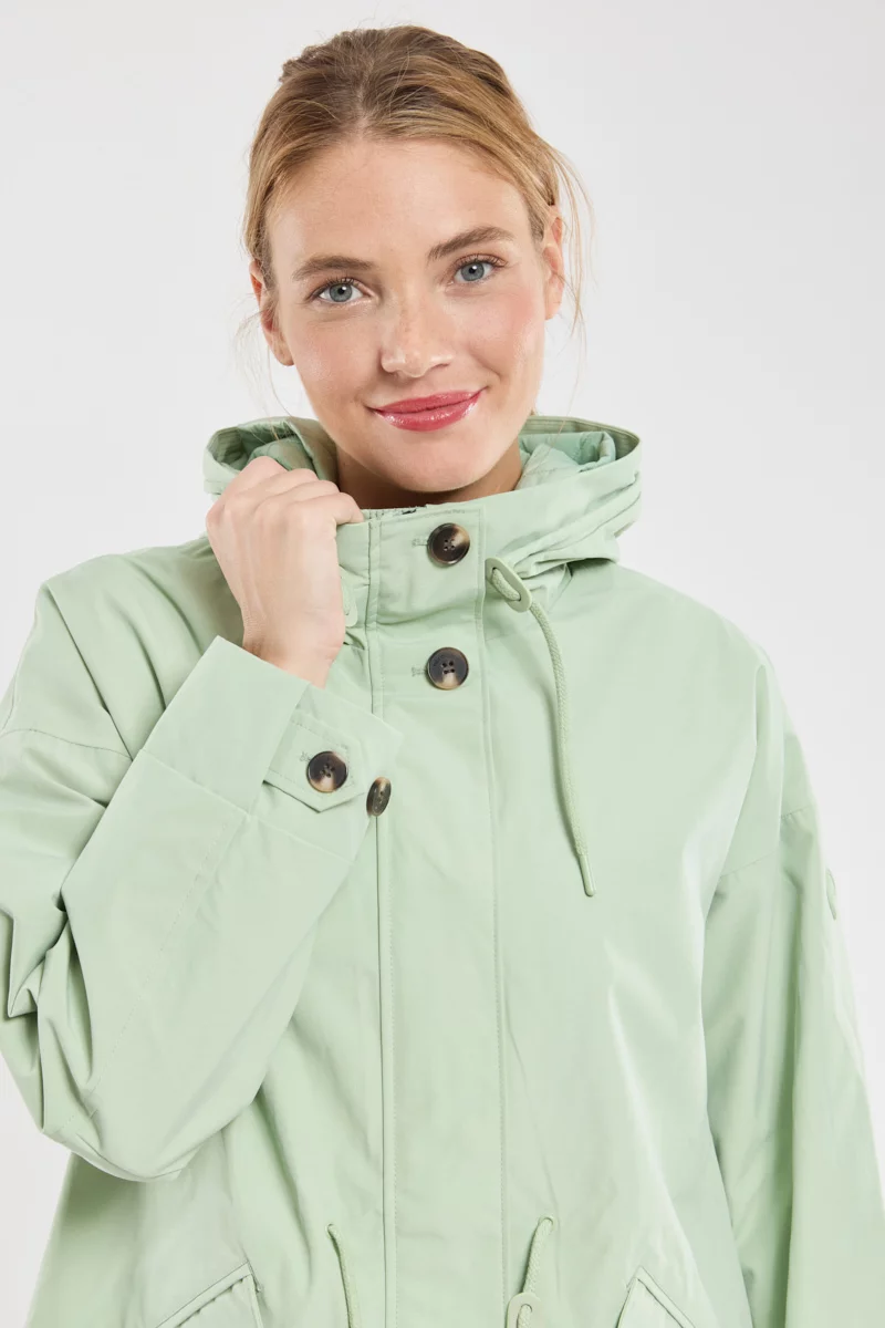 Parka longue respirante BAJUS | PISTACHE