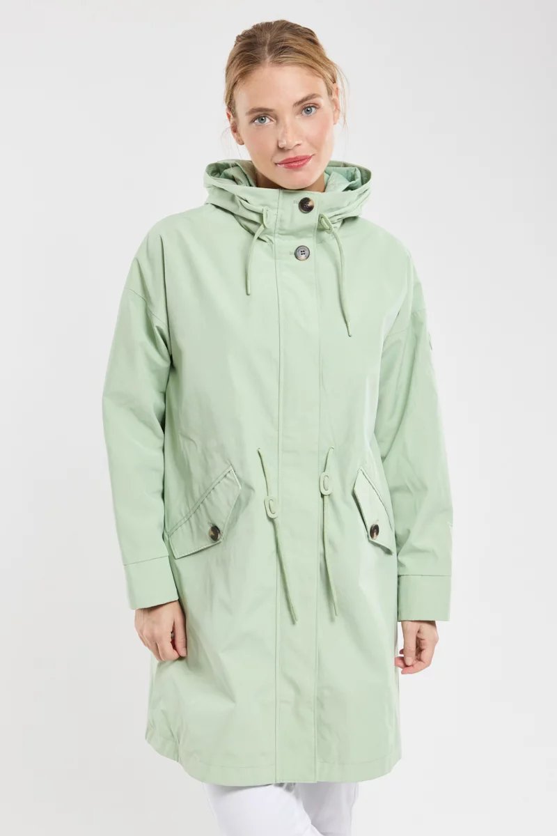 Parka longue respirante BAJUS | PISTACHE