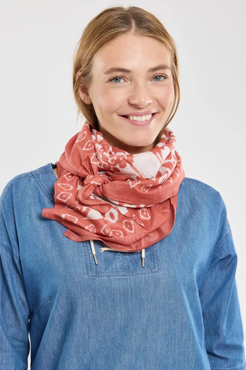 Foulard carré imprimé JERBA