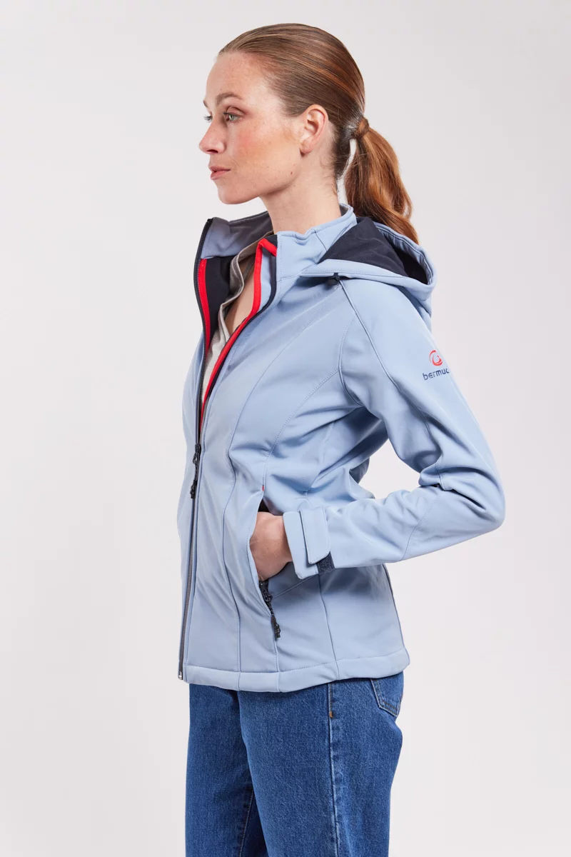 Veste softshell SITIA | BLEU ORAGE