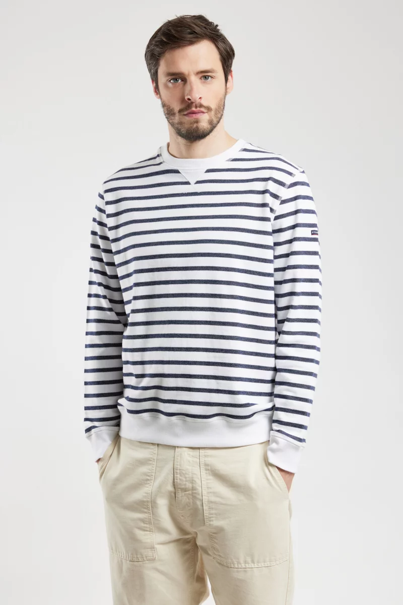Sweat rayé - coton